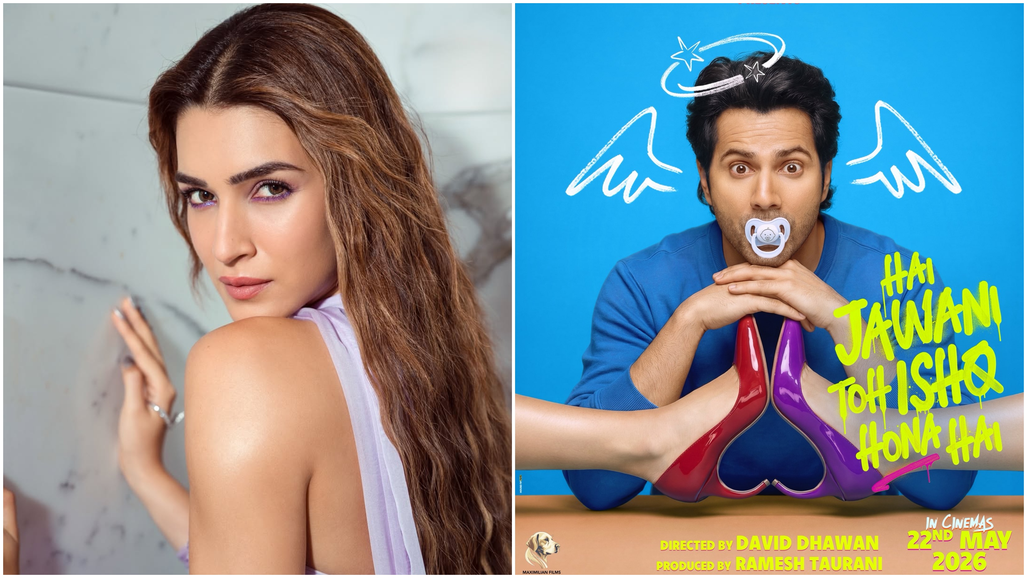 Kriti Sanon reunites with Varun Dhawan for post-credit dance number in 'Hai Jawani Toh Ishq Hona Hai' 