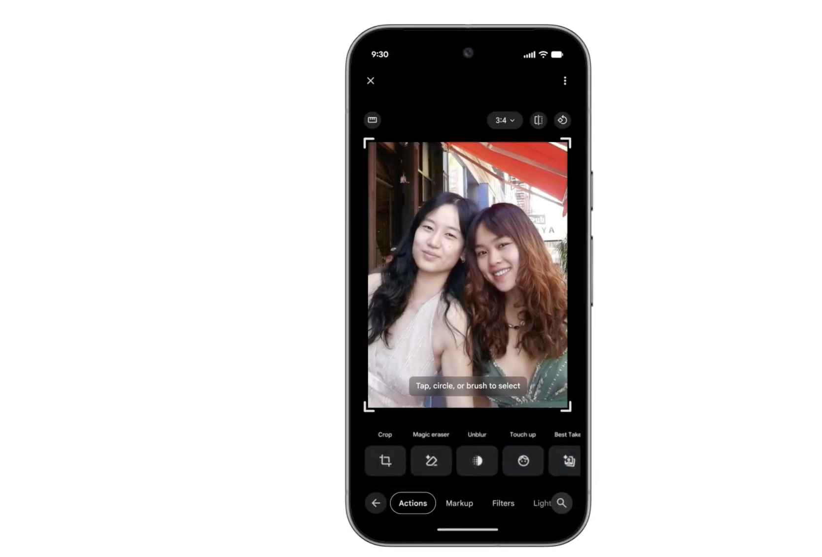 Google Photos app.