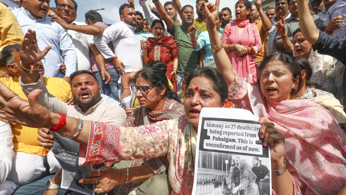 Kashmir valley observed a shutdown against a terror attack for the first time in 35 years on Wednesday as organisations from all walks of life supported the bandh call to protest the killings in Pahalgam tourist resort, officials said. 