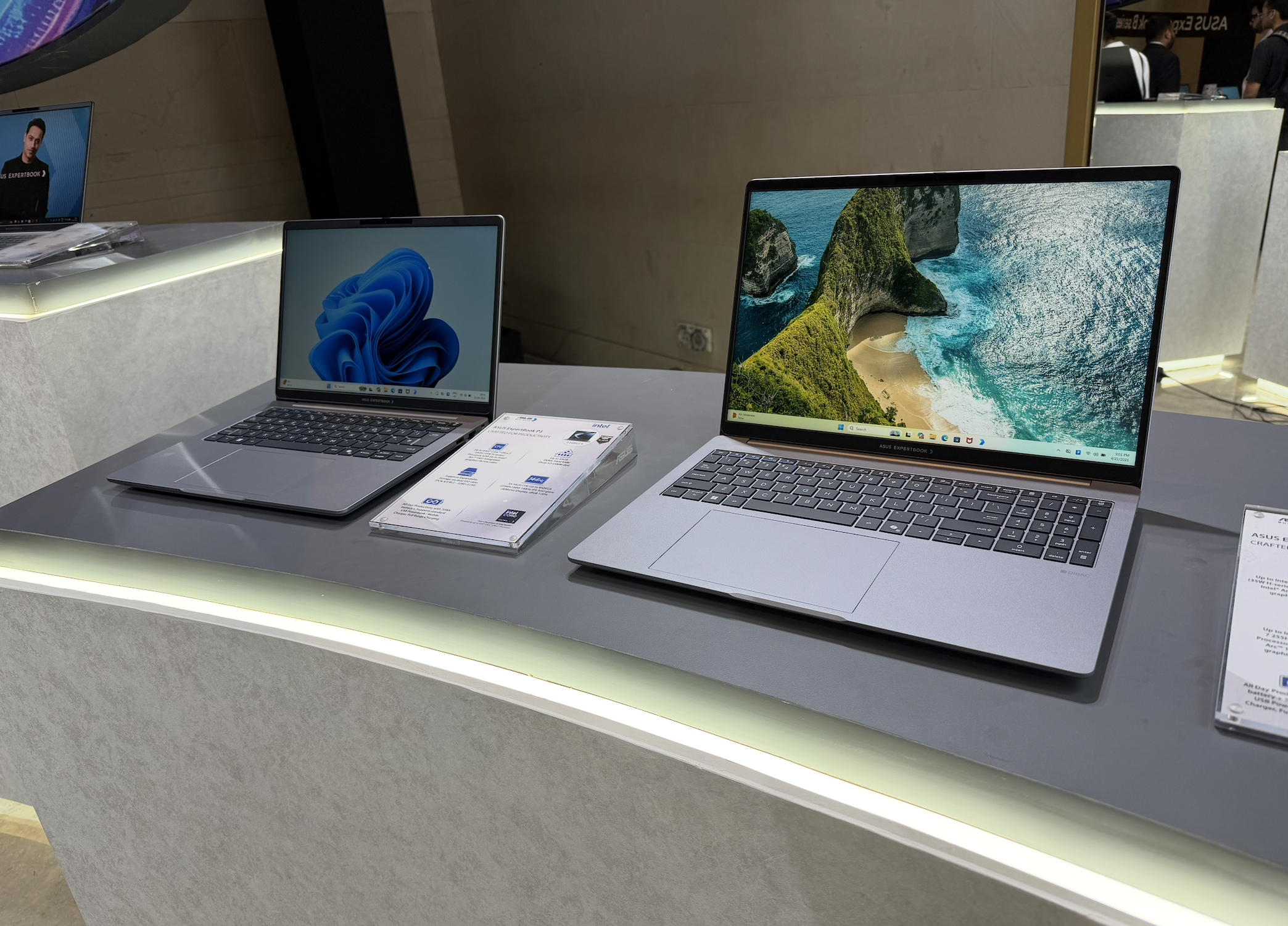 Asus ExpertBook P series laptops.