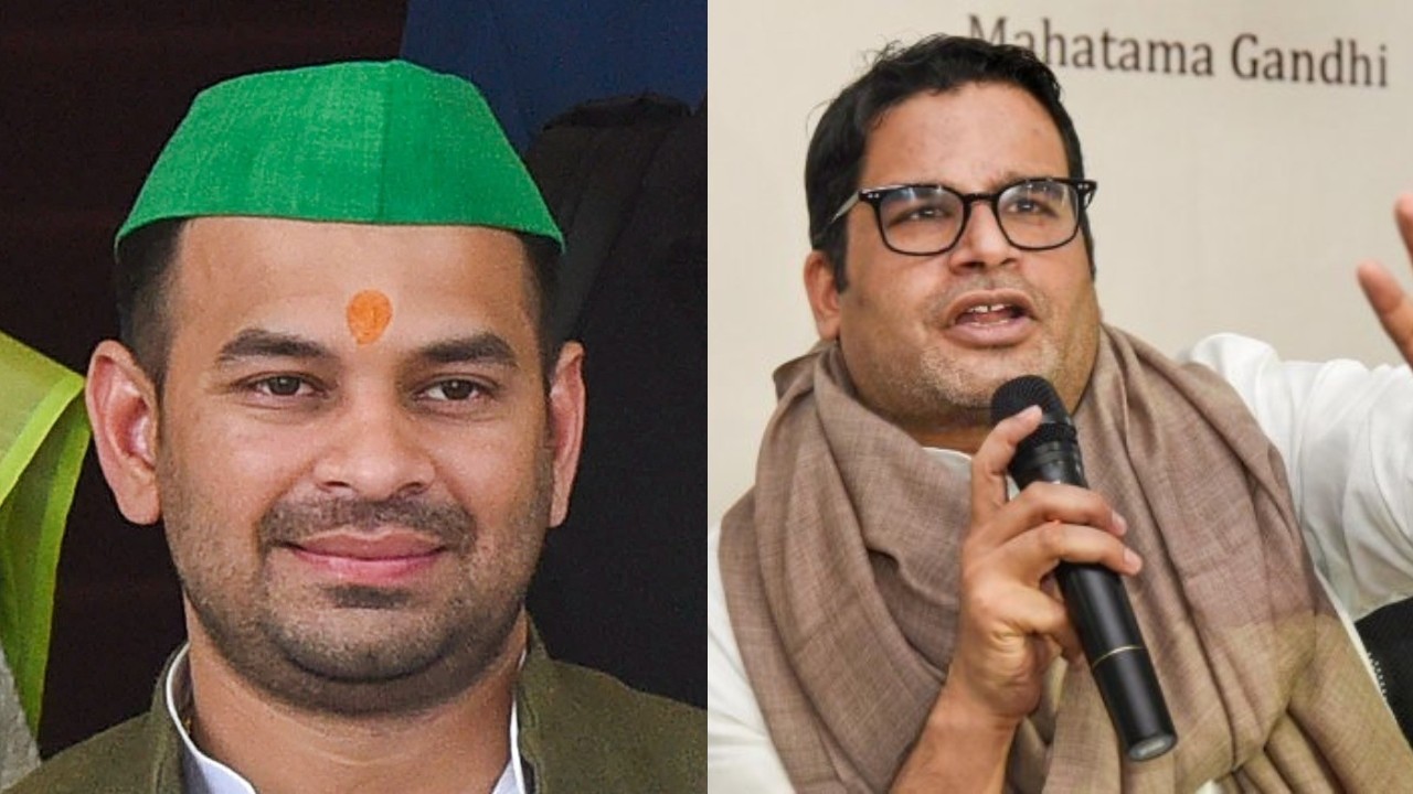 Struggling to find foothold in Bihar politics, Tej Pratap seeks Prashant Kishor's counsel
