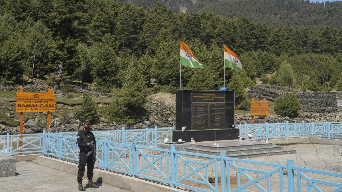 Sena (UBT) takes out coffin march in Jammu to mark one year of Pahalgam attack