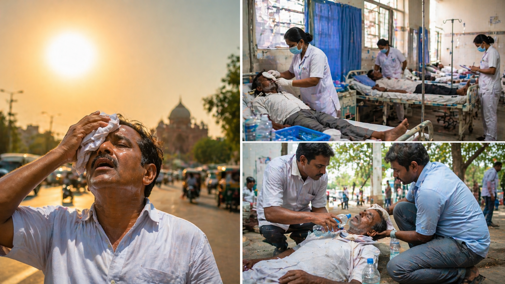 Health department asks hospitals to set up heat stroke management rooms 