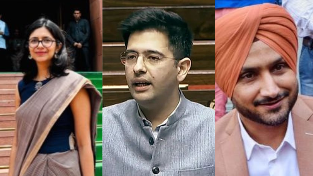 Swati Maliwal, Harbhajan Singh among 7 AAP MPs switching to BJP along with Raghav Chadha