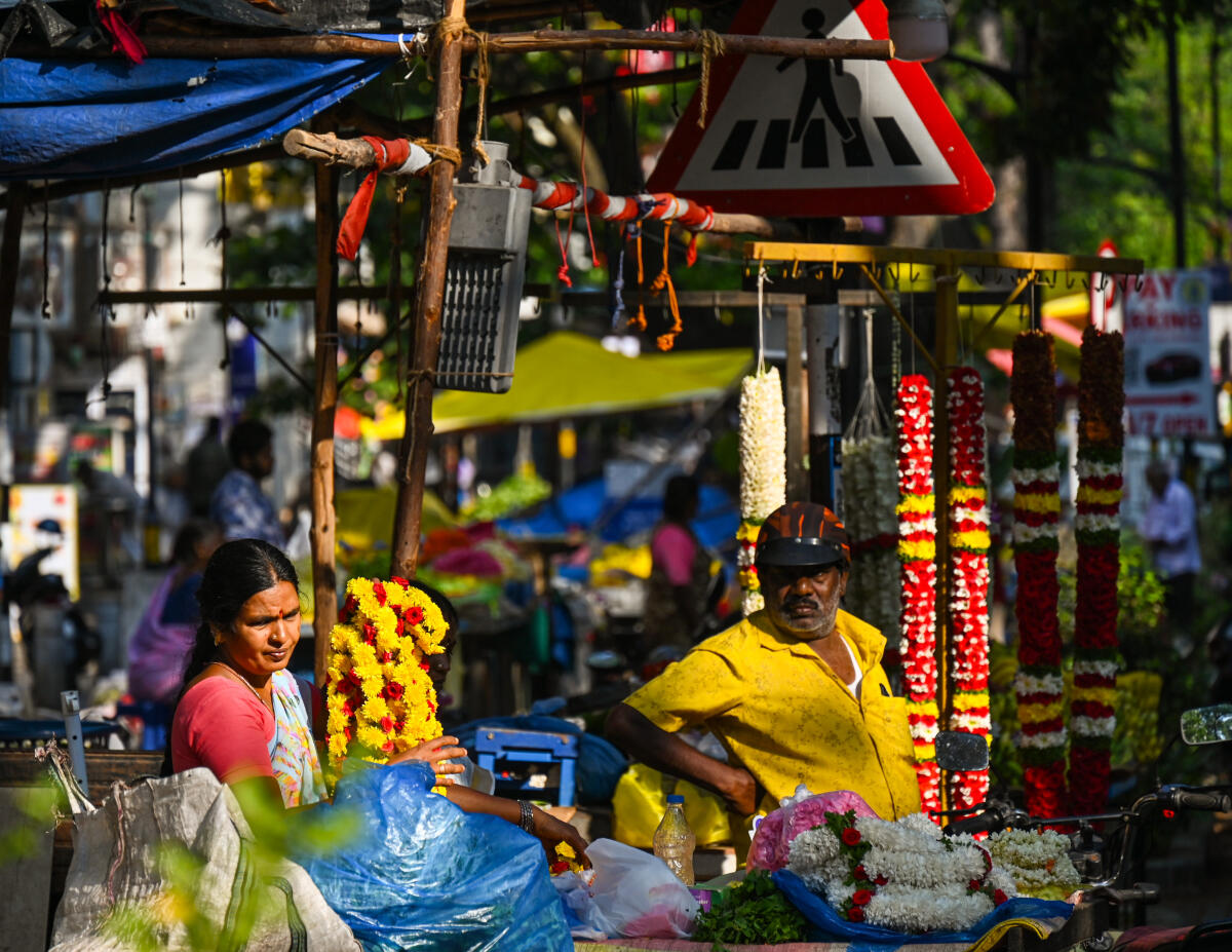 Vendors are an integral part of the market and the designated spaces come as a boon to many street vendors, offering them a more organised place to operate.