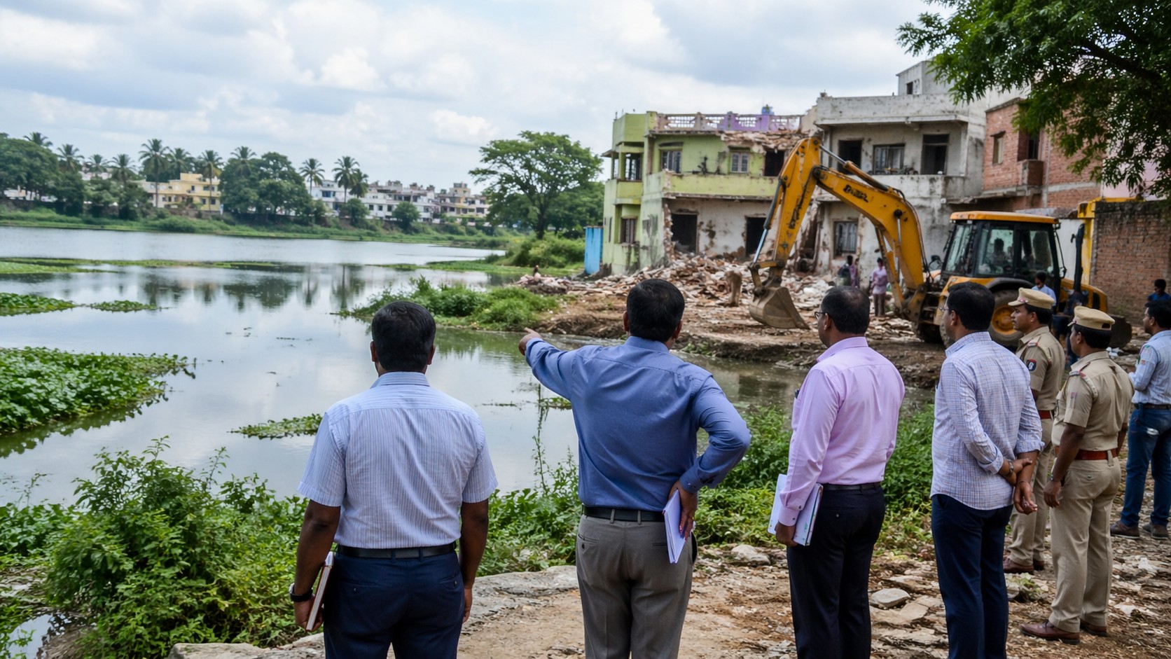 Mysuru ADC orders urgent lake survey, eviction of encroachments