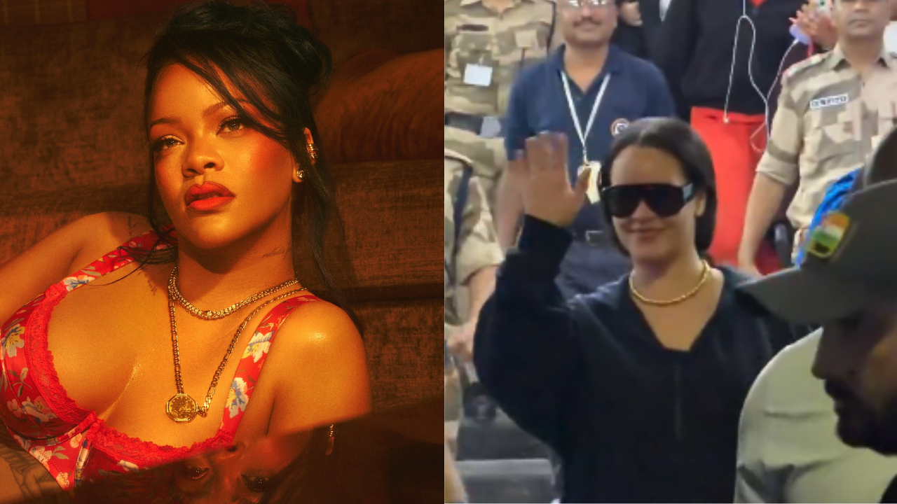 Pop icon Rihanna grabs spotlight as she lands in Mumbai, waves at paparazzi