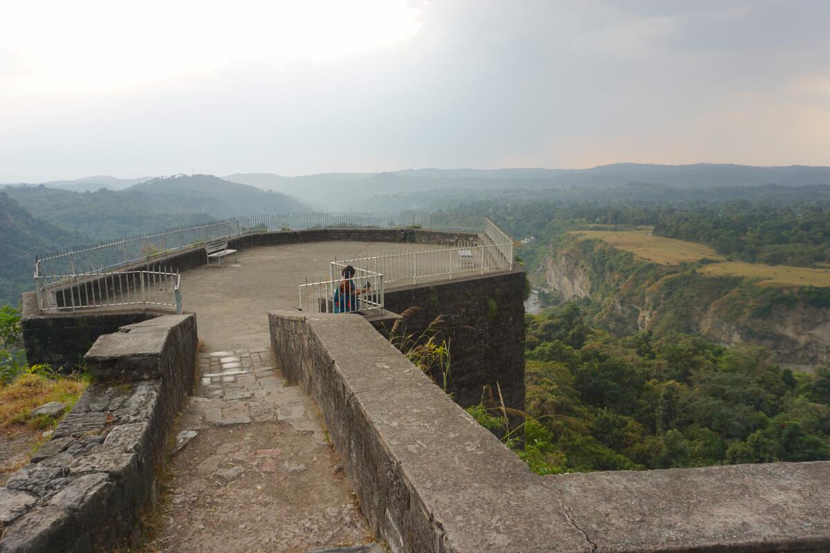 Polygonal bastion with watchtowers — strategically perched on the edge of the promontory, offering commanding views of the valley once crucial for monitoring movement across the region.