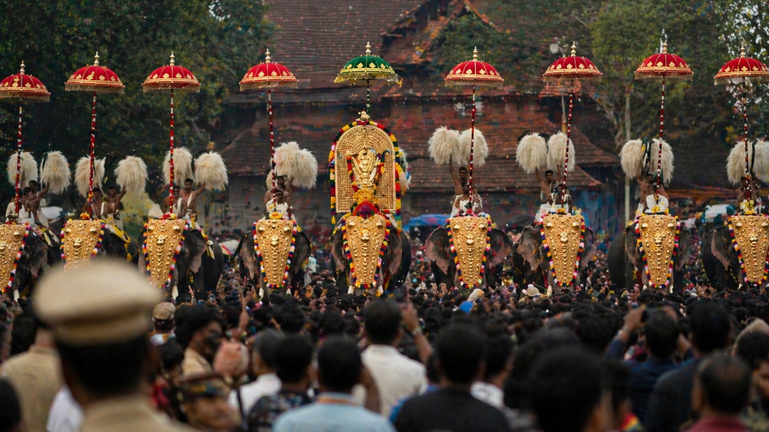 Thrissur Pooram celebrations curtailed in view of fireworks unit tragedy