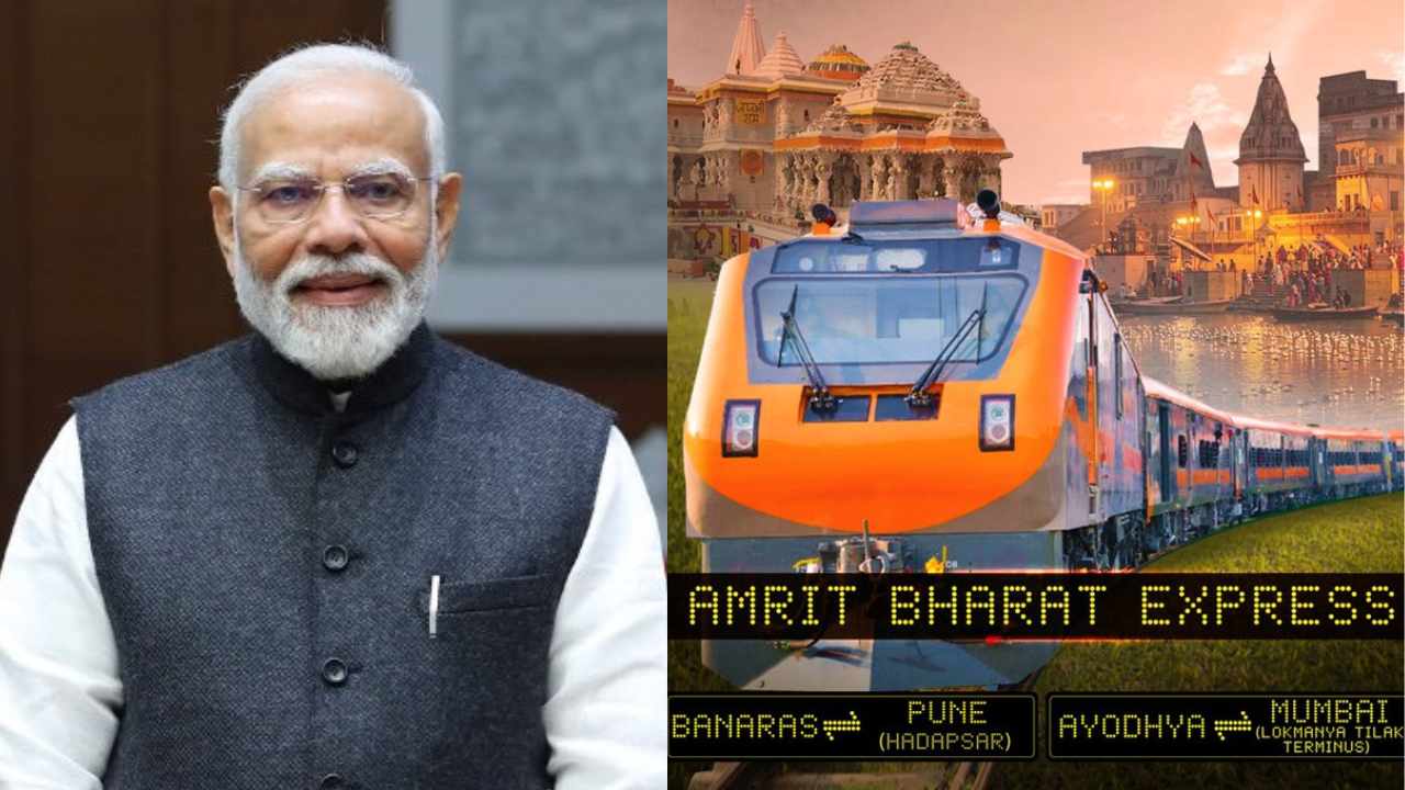 PM Modi to flag-off Banaras-Pune, Ayodhya-Mumbai weekly Amrit Bharat Express on April 28