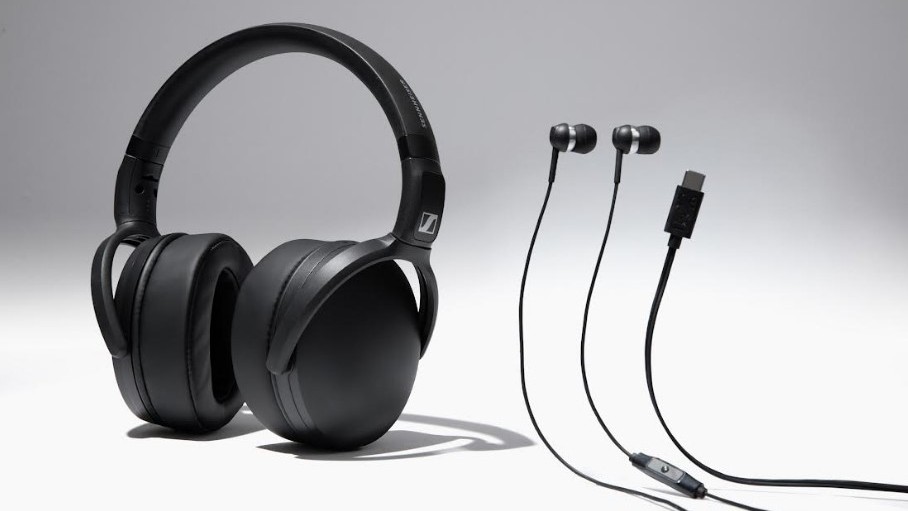 Sennheiser CX 80U and HD 400U series earphones.