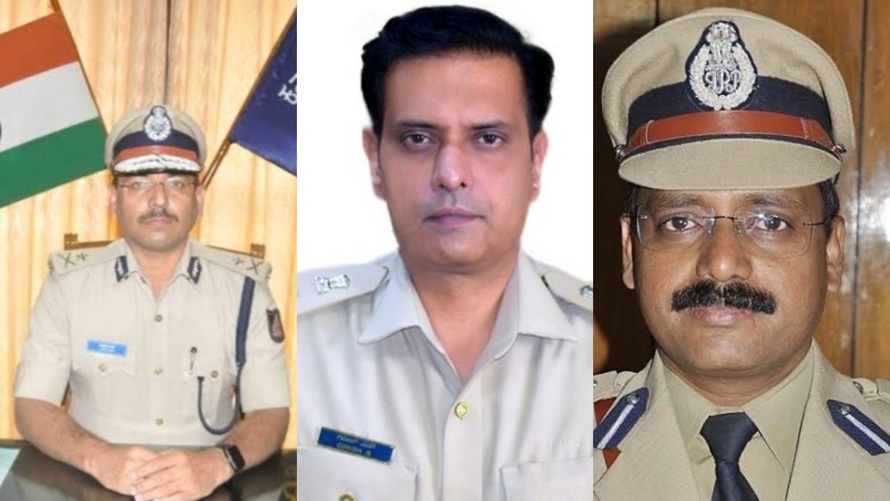 Karnataka IPS reshuffle: Govt transfers three senior officers