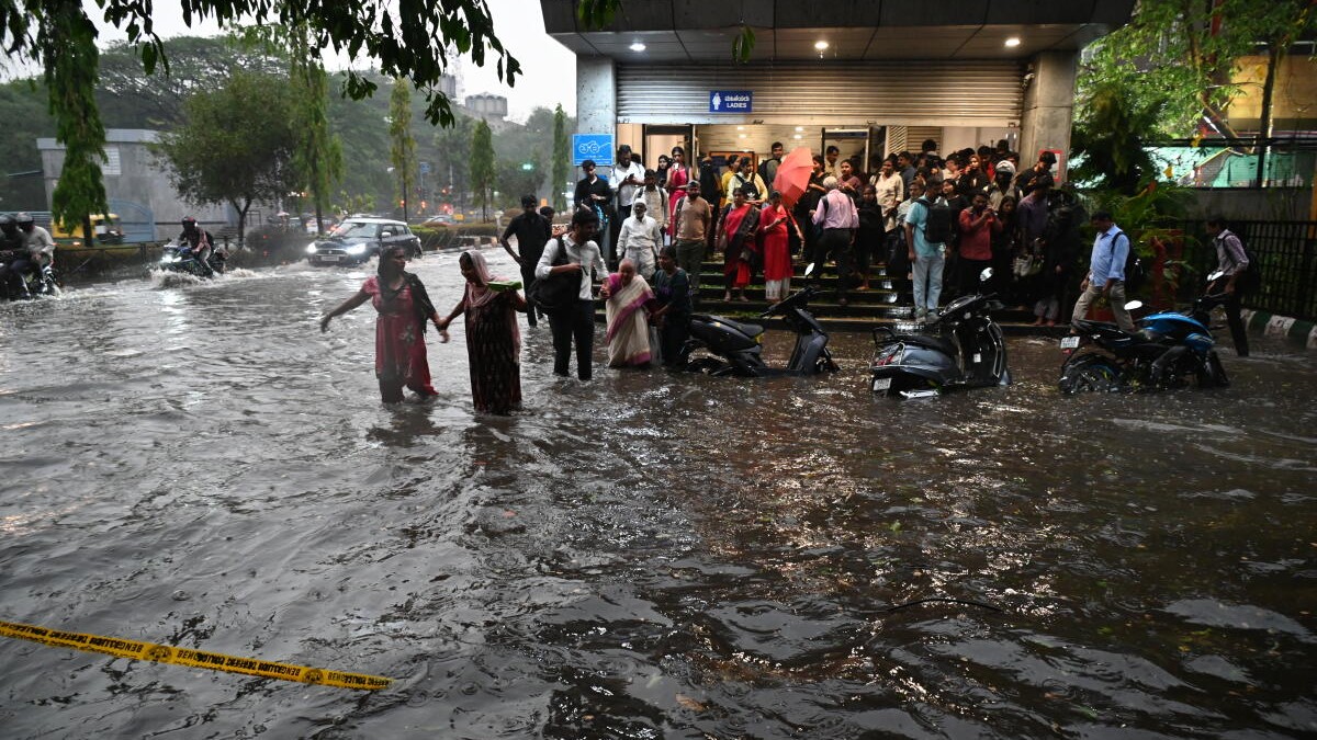 Bengaluru records wettest April day as powerful hailstorm hits city