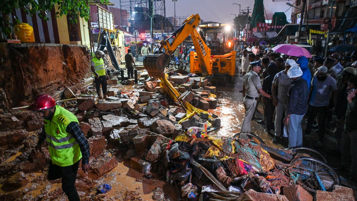 Bengaluru wall collapse: PM Modi mourns deaths, announces Rs 2L ex gratia for kin of deceased