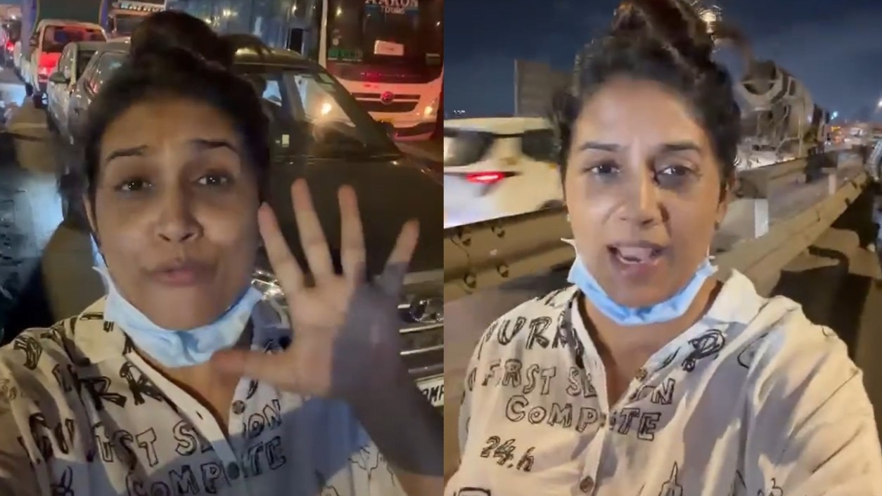 'Extremely Scary': Sonali Kulkarni shares her harrowing 5-Hour wait in gridlocked traffic