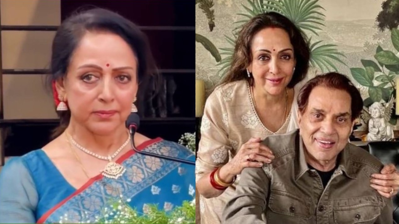 Hema Malini tears up while speaking about Dharmendra, says ‘I miss him a lot’