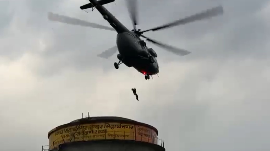 UP: Teen dies after falling off water tank as stairs collapse; IAF rescues other two