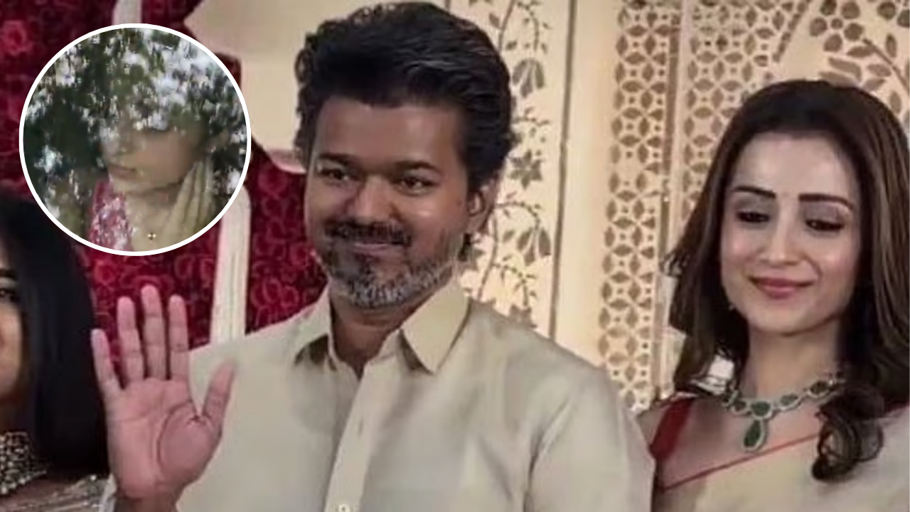 Tamil Nadu Assembly Elections 2026 | Trisha spotted entering Vijay's residence in Chennai amid TVK's electoral lead; video goes viral