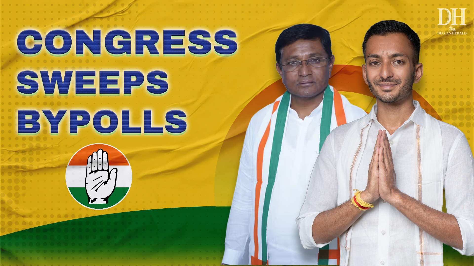 Bypolls 2026 | Congress wins in Davangere South and Bagalkot