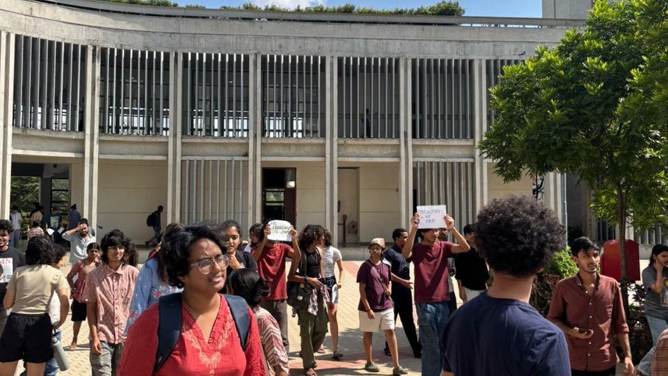Bengaluru: Azim Premji University student suspended for 2 years over February 24 campus ruckus; peers protest