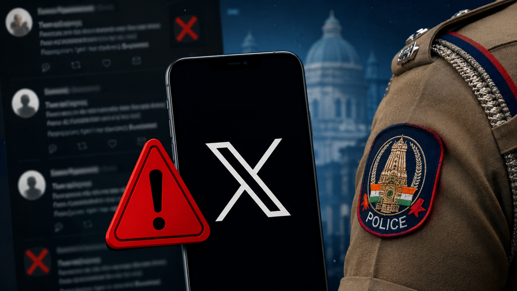 TN Police directs X to remove 'anti-TVK' content citing law and order concerns