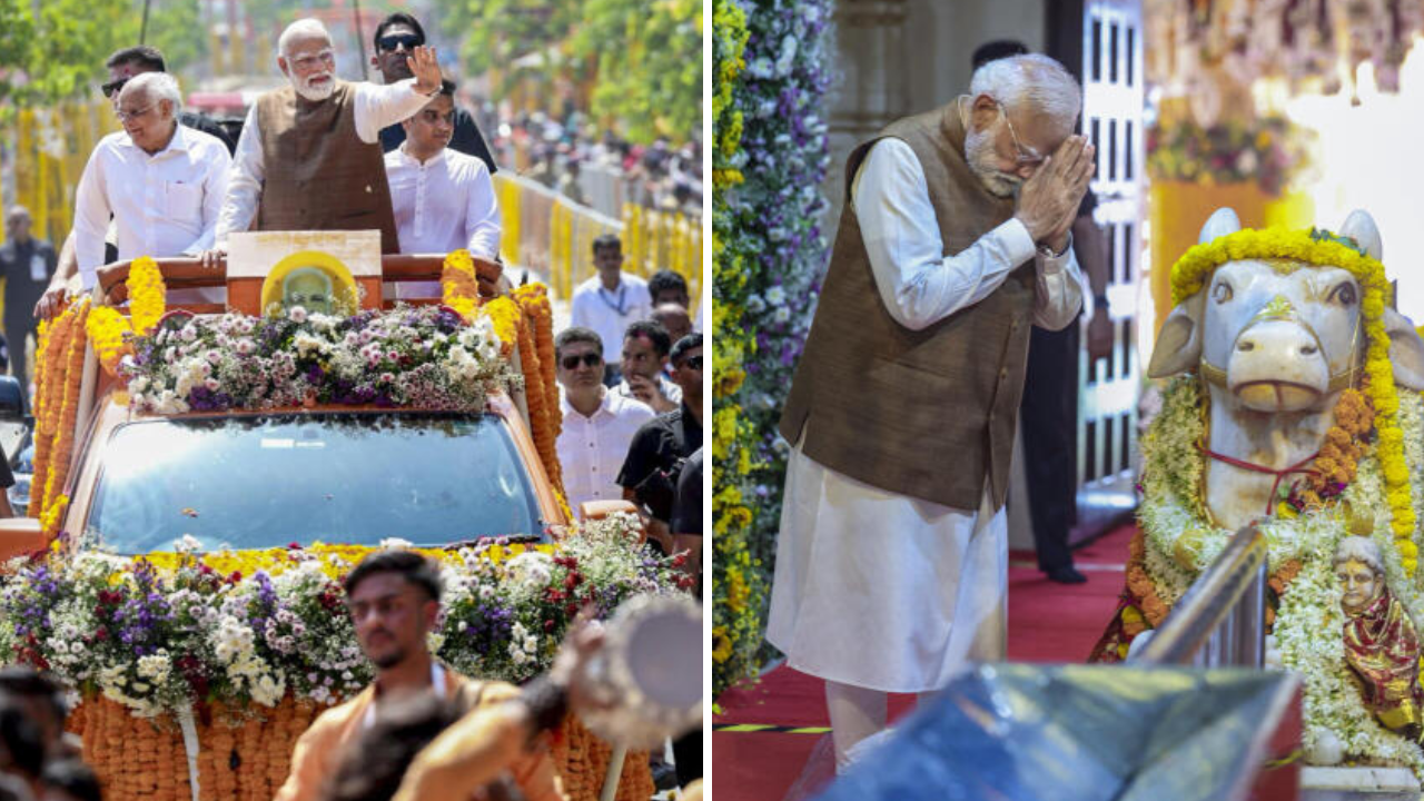 Somnath Amrut Mahotsav: PM Modi holds roadshow, performs ‘Maha Pooja’ at Somnath Temple
