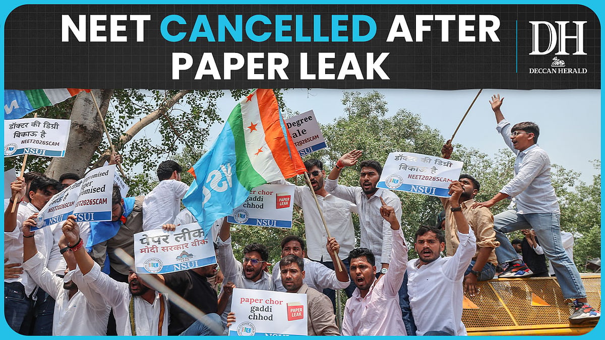 NEET paper leak: NEET UG 2026 cancelled, re-exam to be announced soon