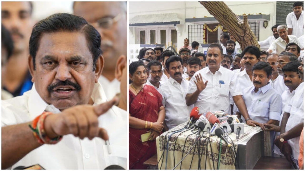 EPS sacks AIADMK rebel leaders from posts for backing TVK in Tamil Nadu Assembly floor test