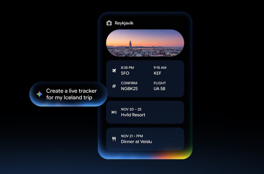 Create my widget feature of Googlebook.