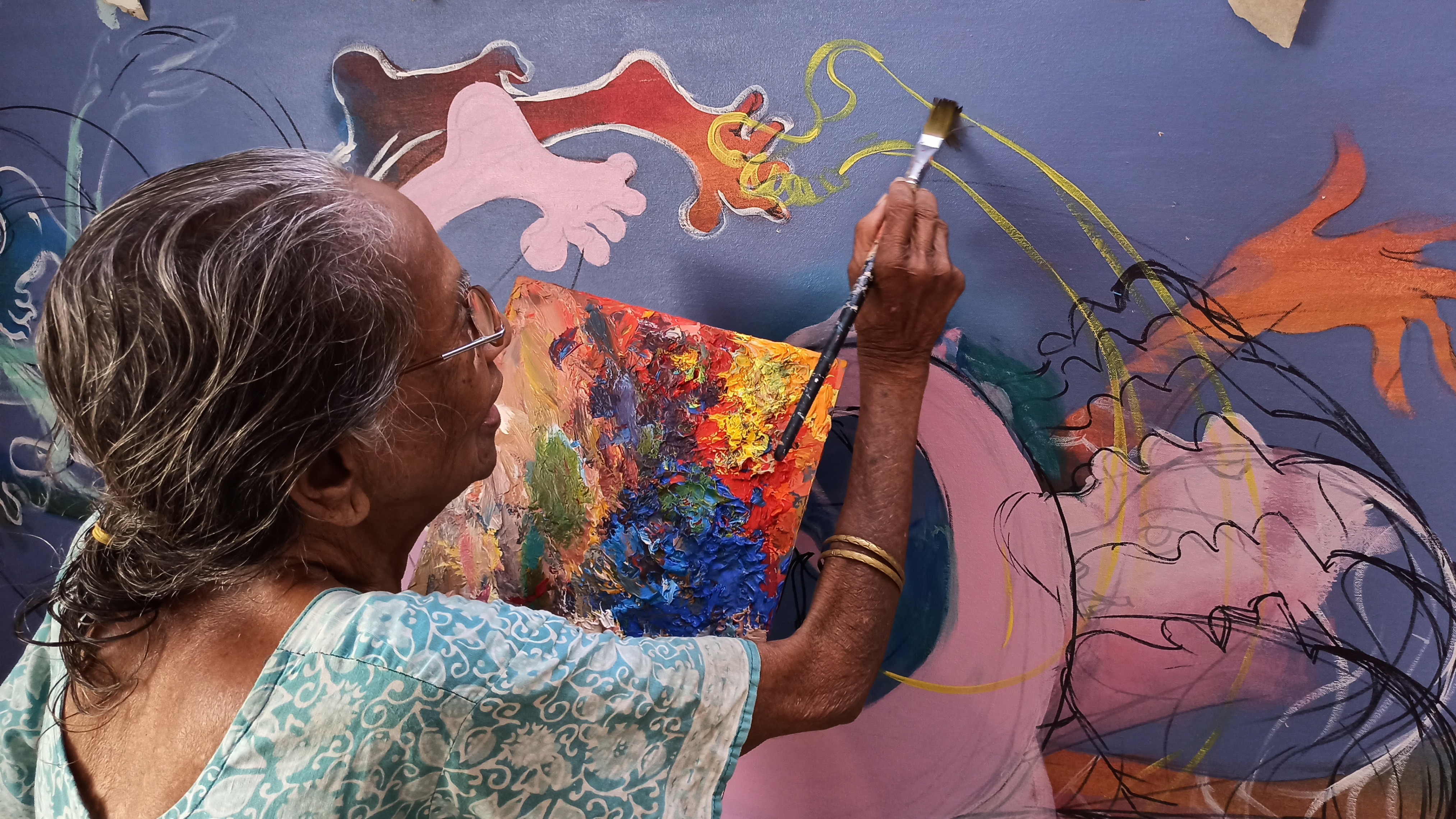 Art vs ageing: How art slows biological ageing