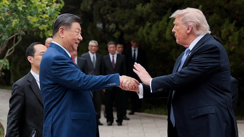 Chinese President Xi Jinping and his US counterpart Donald Trump on Friday hailed their talks as "historic" and "landmark", as the American leader wrapped up his three-day visit on a high note, but no deals on any contentious issues were announced.