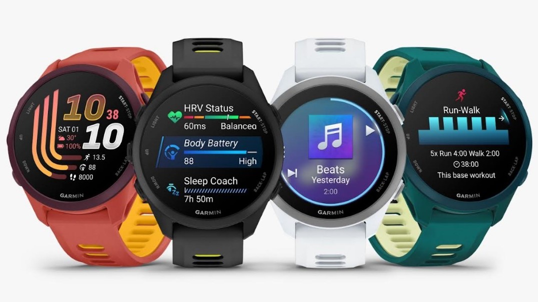Garmin Forerunner 170 series.