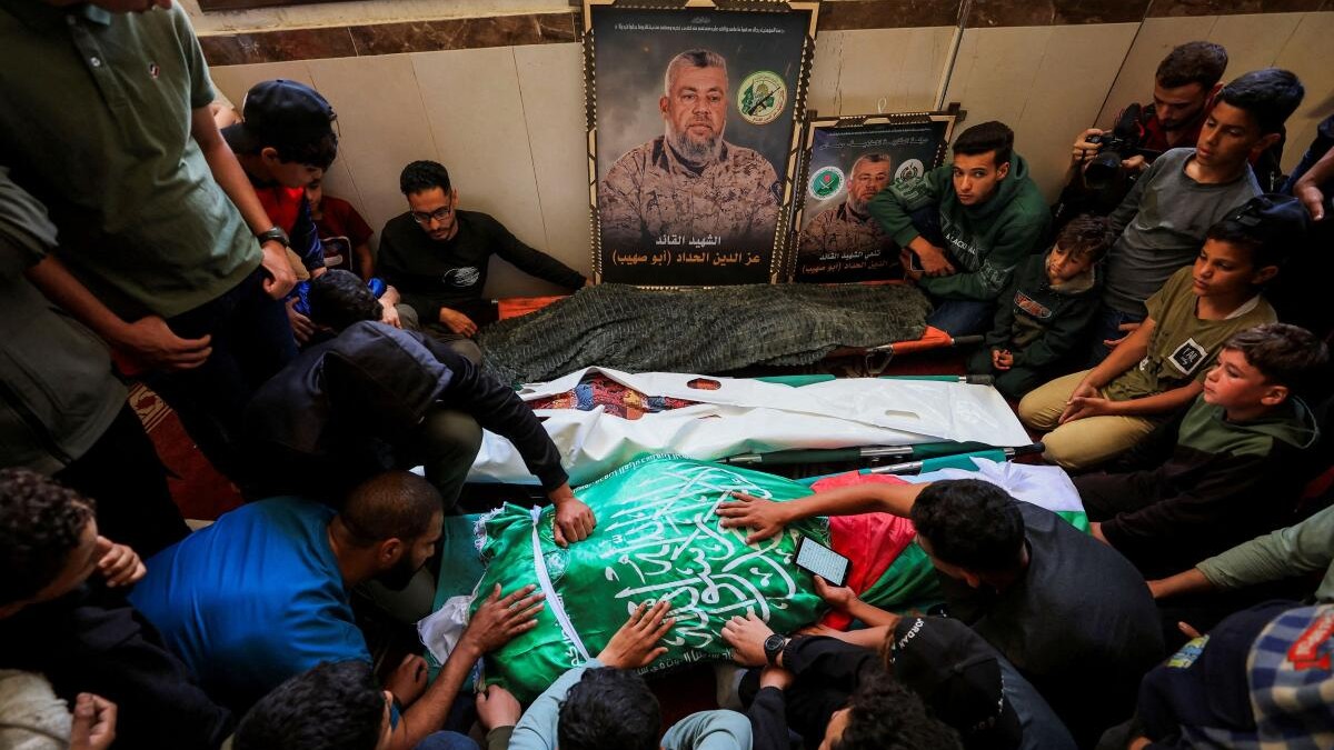 Hamas official says military chief has died after Israel says it targeted him