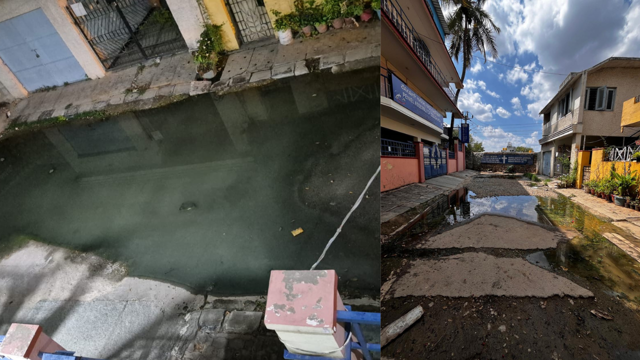 BWSSB-Railways' 'lack of coordination' leaves Maruthi Sevanagar residents stuck with sewage at doorstep for 2 months