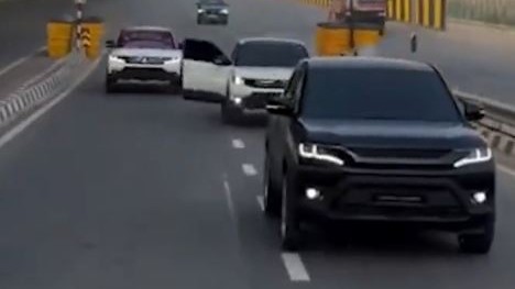 3 men perform stunts on SUVs, disrupt traffic on Dwarka Expressway in Gurugram