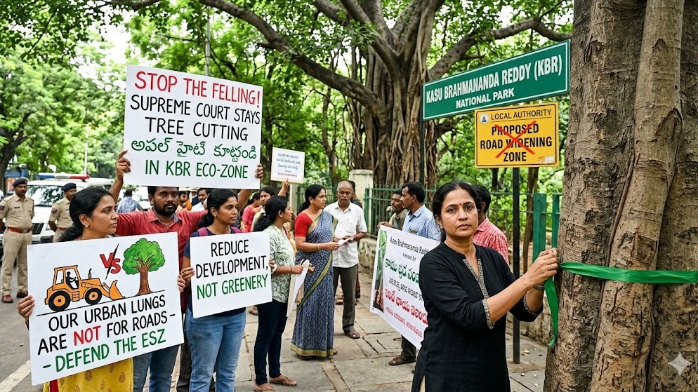 Supreme Court stays tree felling in eco-sensitive zone of Hyderabad’s KBR National Park