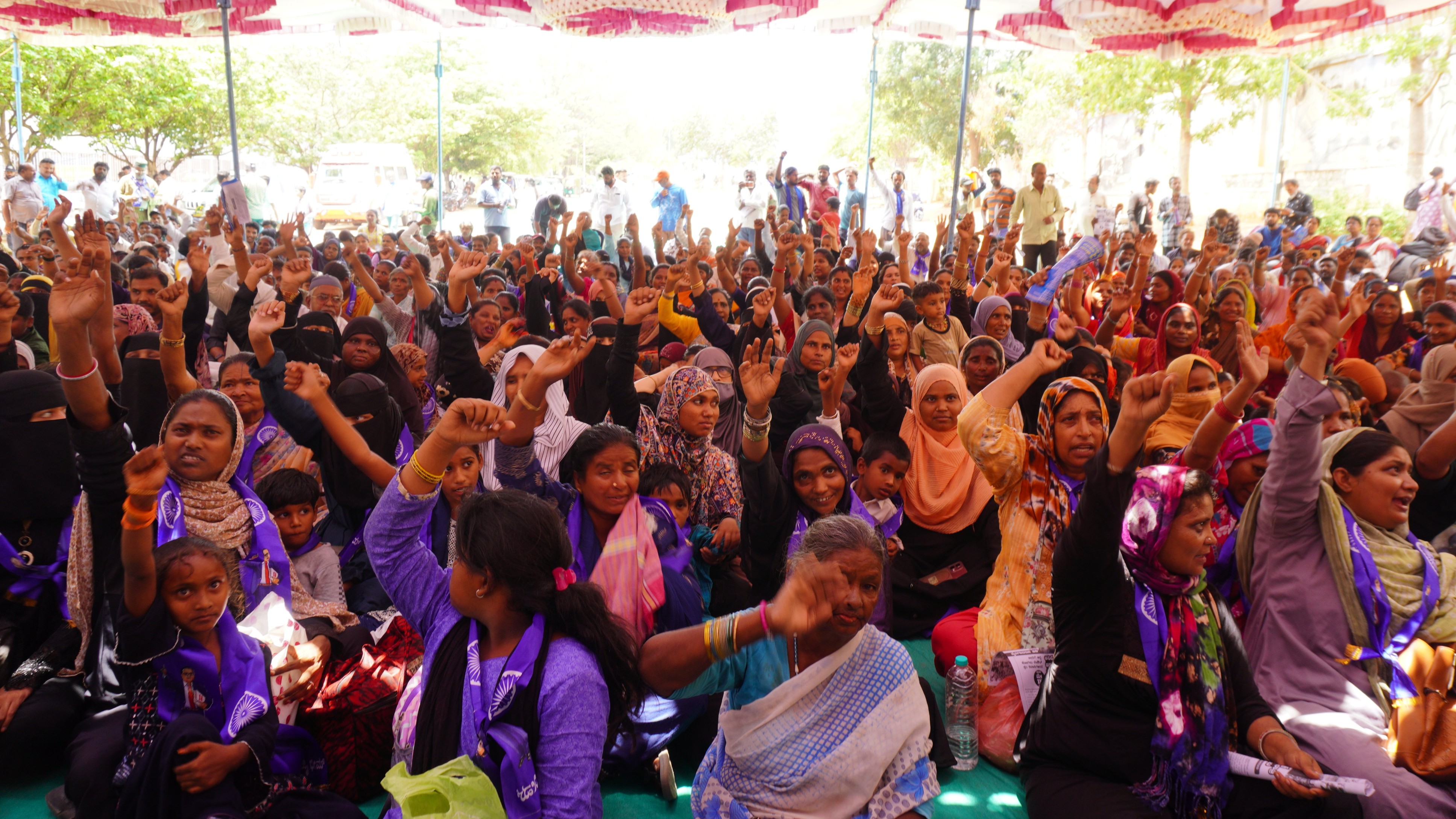 ‘Give us homes or jail’: Kogilu families warn of indefinite strike from May 26