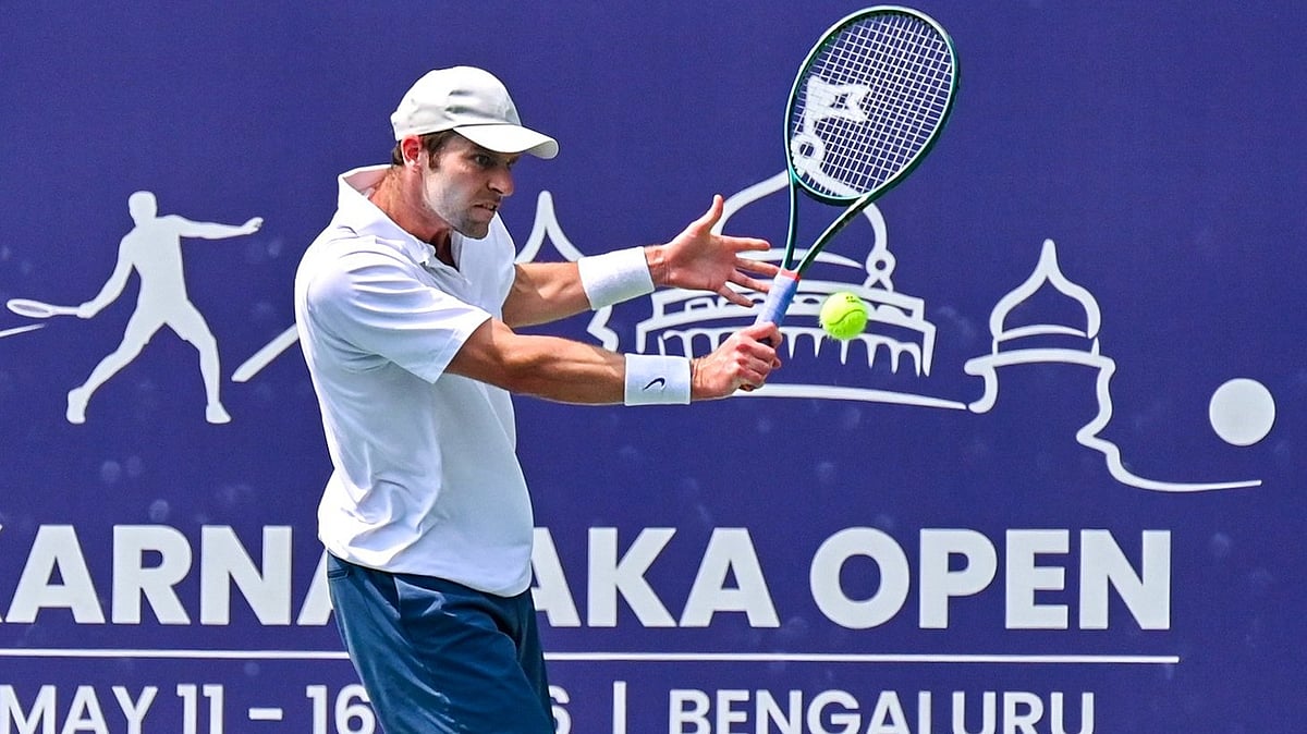SM Krishna Memorial Tennis: Alastair Gray beats Mukund Sasikumar to reach semis