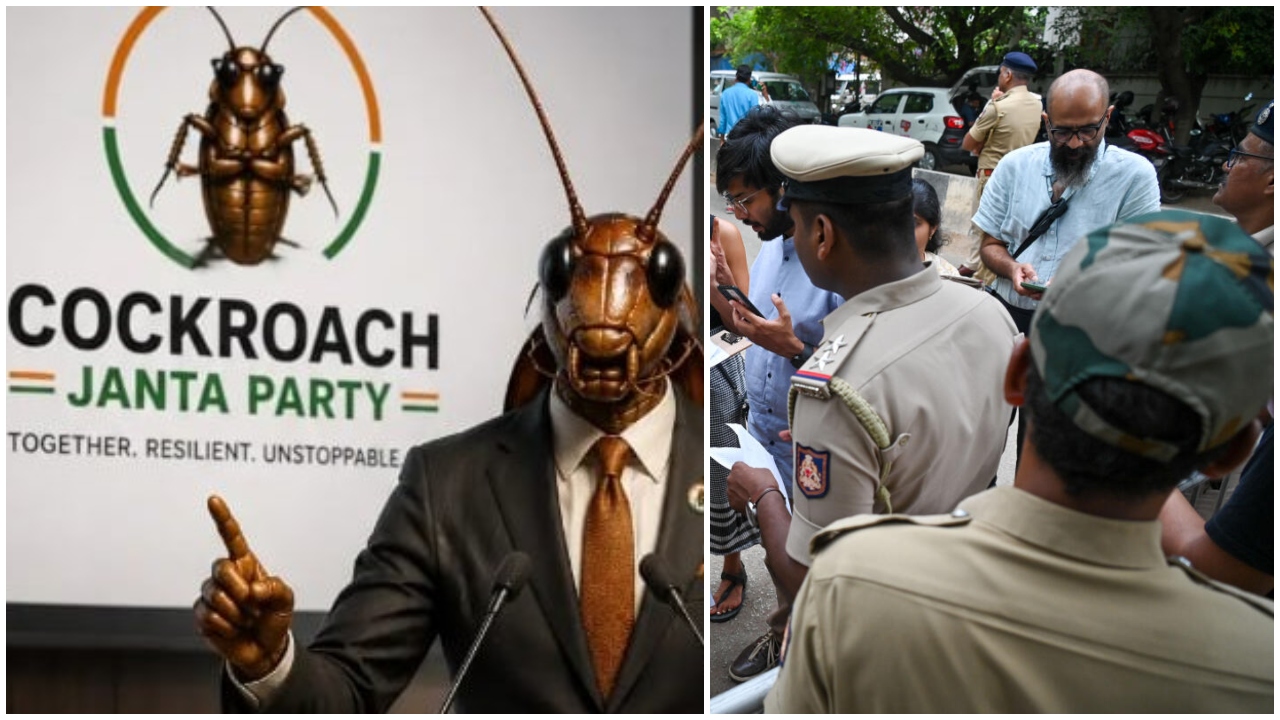 No permission sought or granted for 'Cockroach Janta Party Karnataka' gathering in city: Bengaluru Police