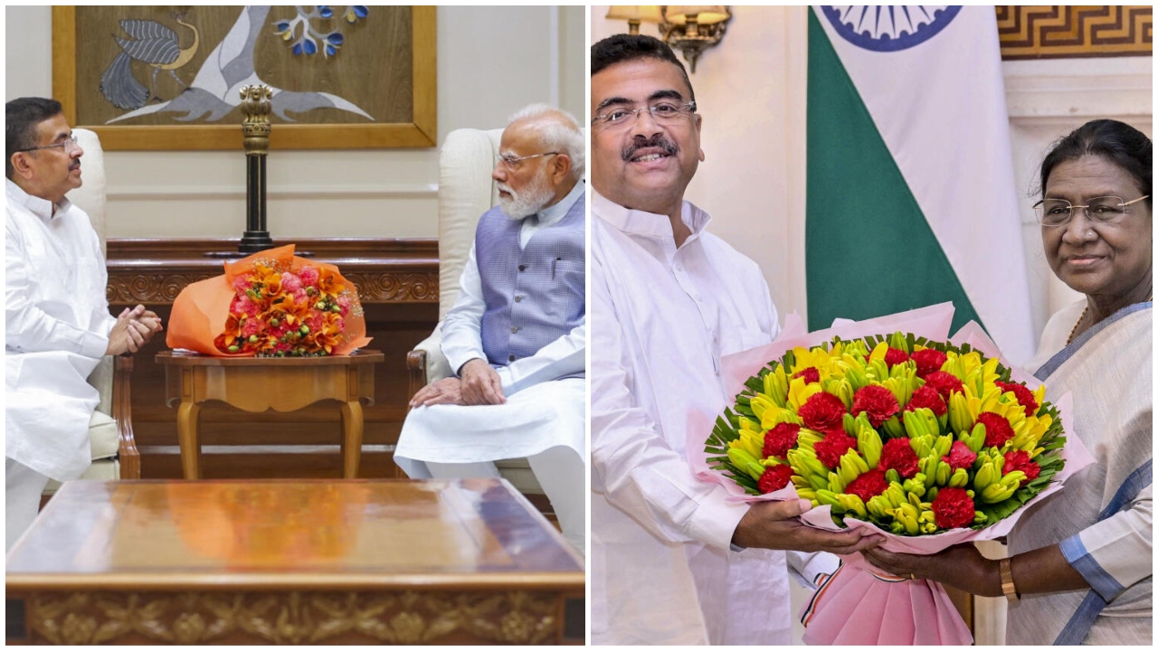 Bengal CM Suvendu meets Modi, Murmu & BJP leaders in Delhi; vows crackdown on illegal immigration