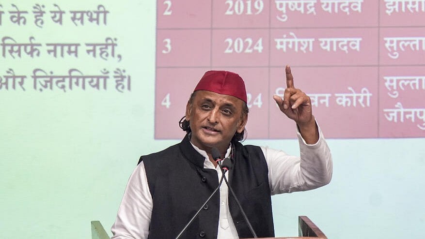 SP chief Akhilesh Yadav says ‘caste based' encounters taking place in Uttar Pradesh