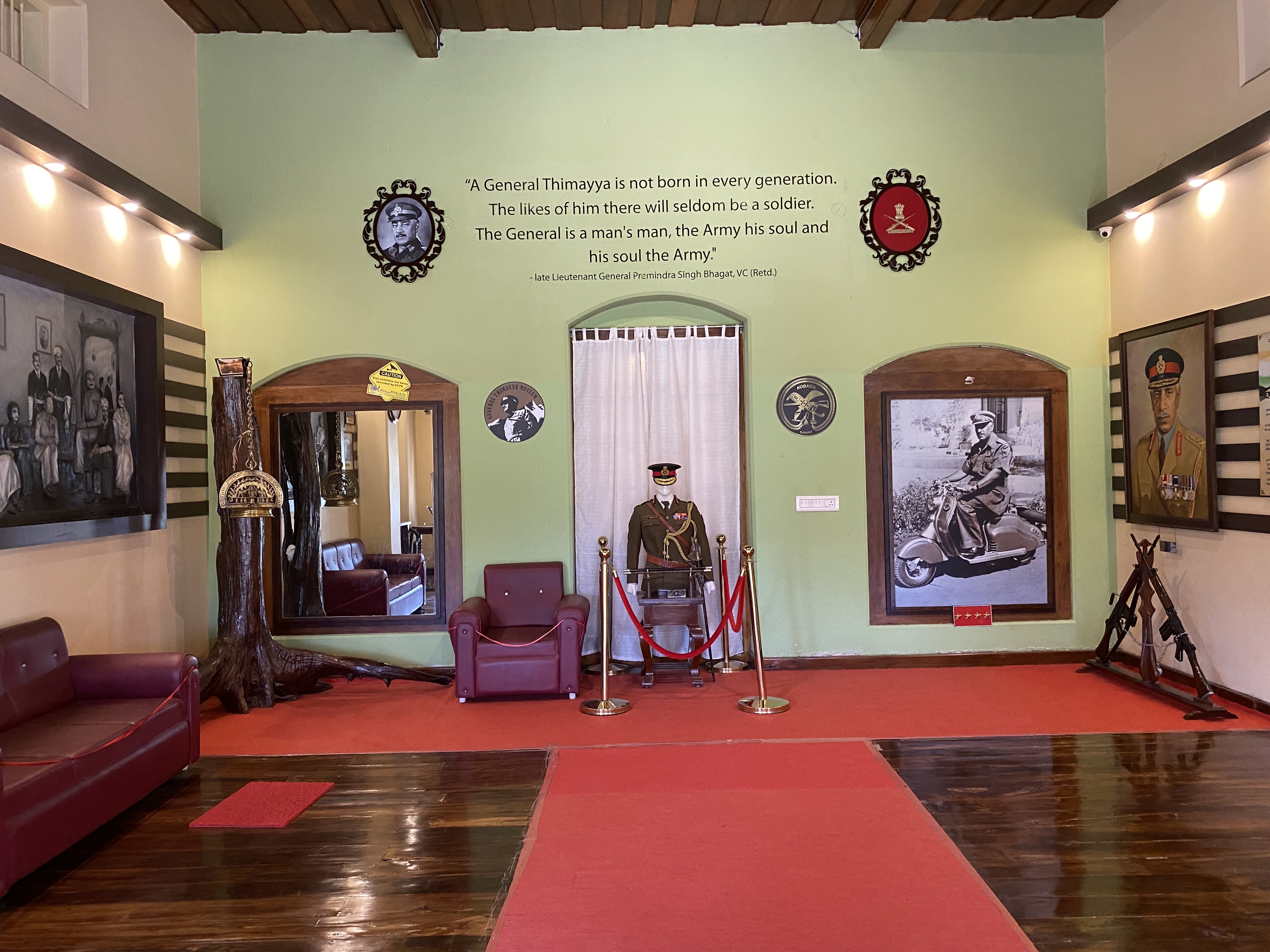 A view of the General Thimayya Museum in Madikeri. 