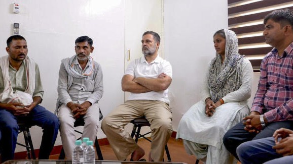 Rahul Gandhi blames ‘Modi-Shah duo’ for NEET aspirant’s death over paper leak