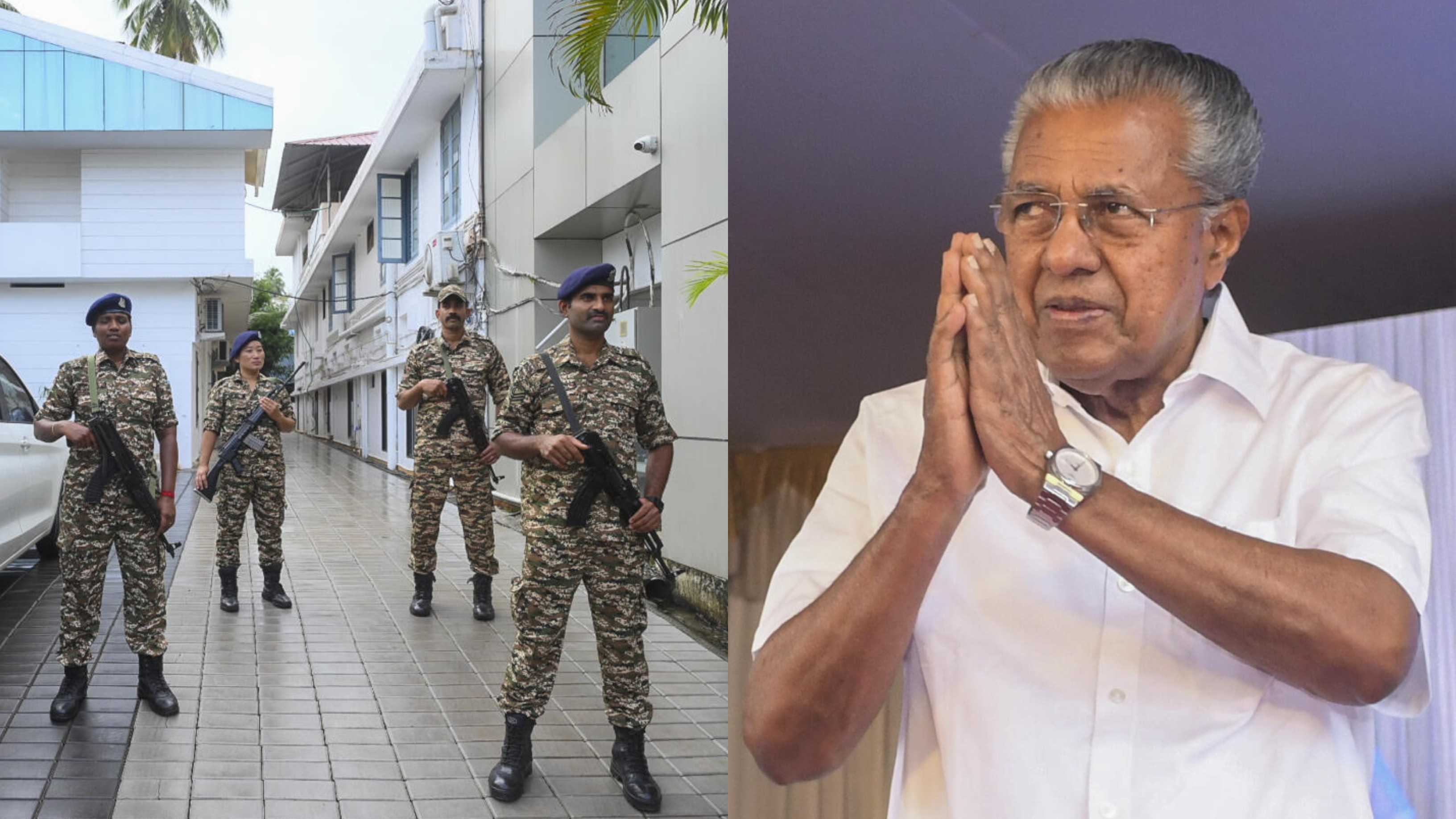 'Raid on Vijayan BJP-Congress deal': Hundreds protest across Kerala over ED action against former CM