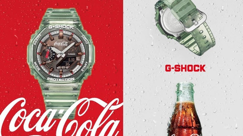 G-SHOCK Coca-Cola edition.
