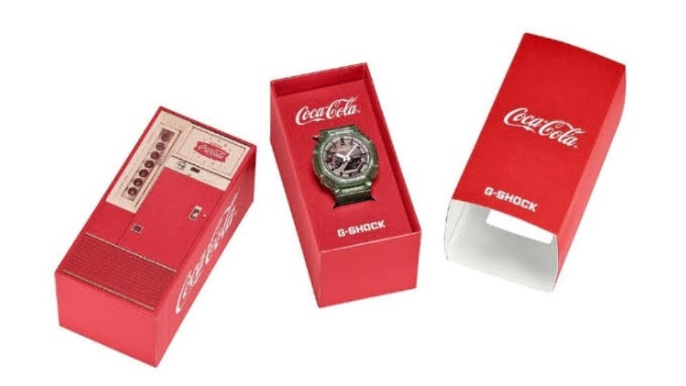 G-SHOCK Coca-Cola edition.