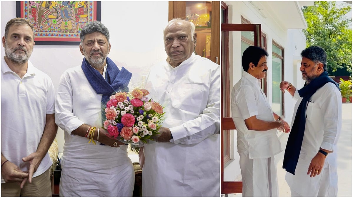 Back-to-back meetings with Congress top brass: Busy day for DK Shivakumar in Delhi
