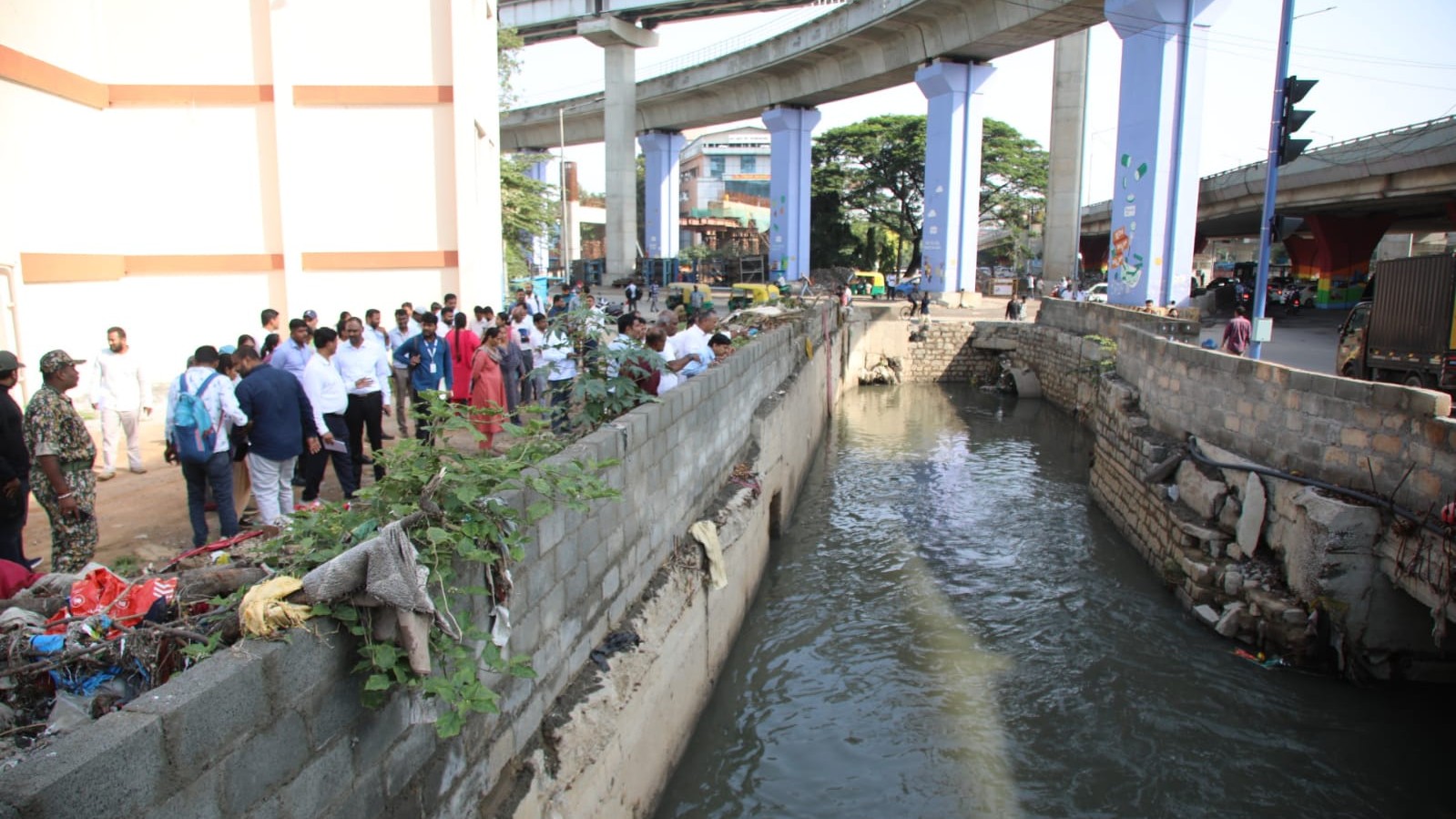 Find lasting solution to Banerghatta Road waterlogging: GBA chief Maheshwar Rao
