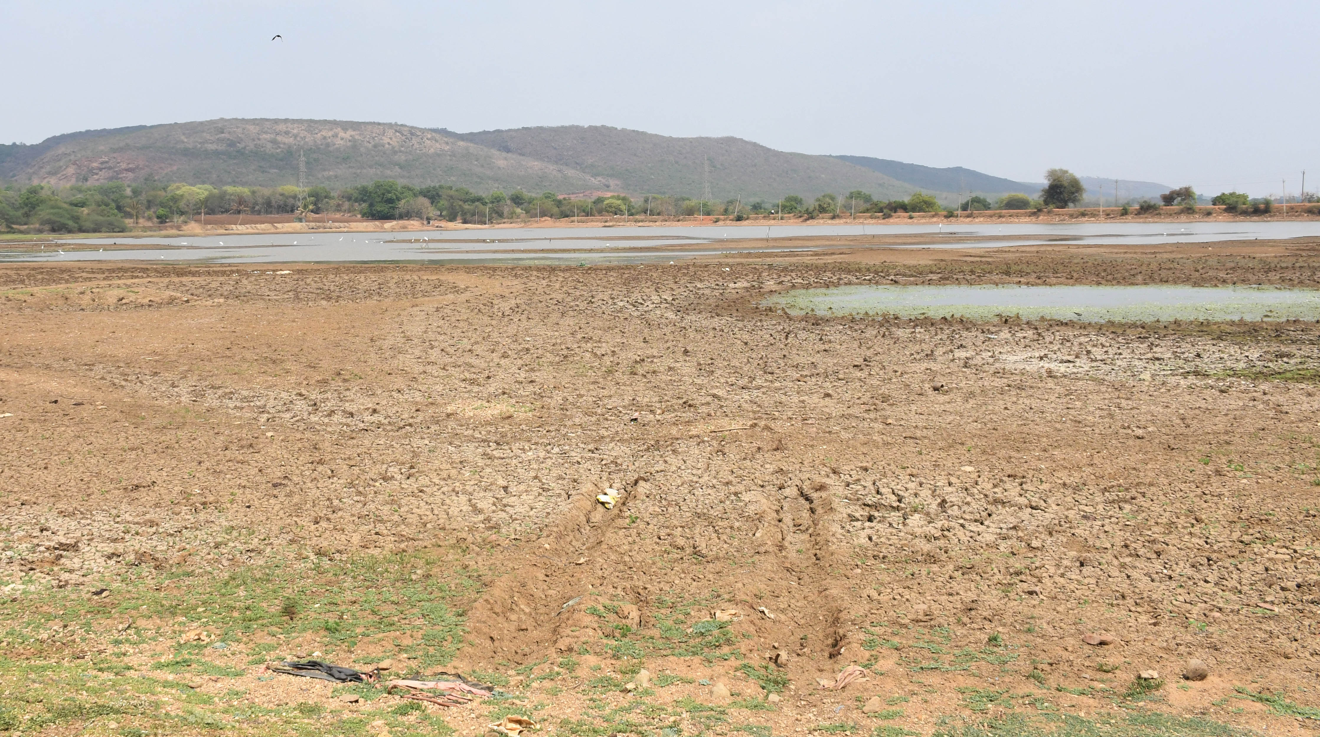 A dh file photo of the lake at Dummavada in Kalaghatagi taluk. 