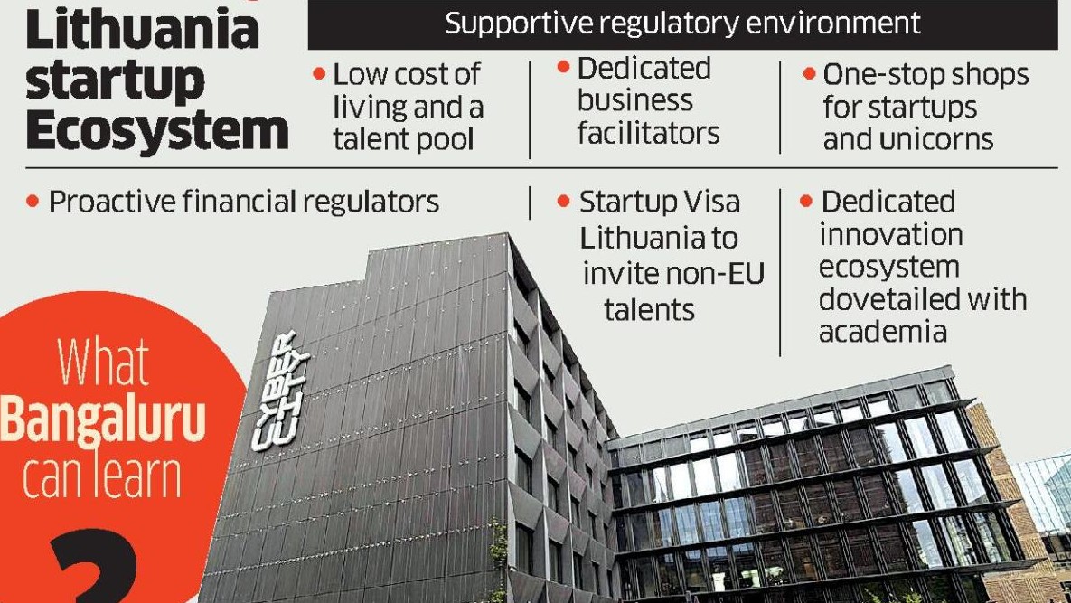 Lithuania reinvents as startup, technology hub of Europe